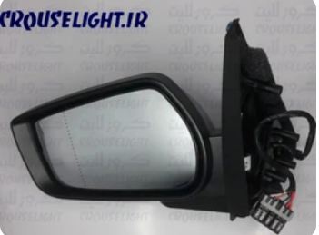 آینه بغل پژو پارس چپ تاشو برقی راهنما دار کروز اصلی فابریک